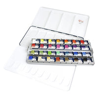 ROSA Gallery Botanical aquarelverfset 28 kleuren in metalen etui – afbeelding 2
