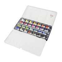 ROSA Gallery Botanical aquarelverfset 28 kleuren in metalen etui – afbeelding 3
