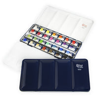 ROSA Gallery Botanical aquarelverfset 28 kleuren in metalen etui – afbeelding 5
