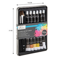Nassau Fine Art aquarelverfset 16-delig, 12 × 12 ml – afbeelding 6