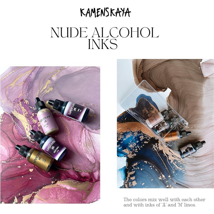 Kamenskaya Nude alcoholinkt, set 16 × 15 ml – afbeelding 5