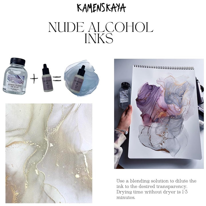 Kamenskaya Nude alcoholinkt, set 16 × 15 ml – afbeelding 7