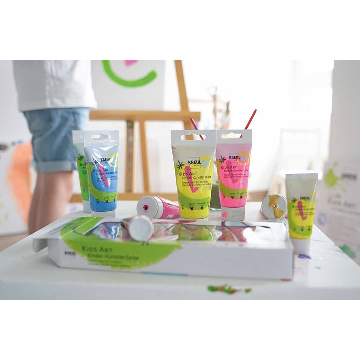 KREUL Kids Art kinderverf, set 8 × 20 ml – afbeelding 3