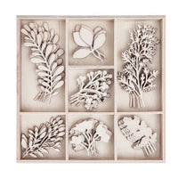 DP Craft houten takjes – 35 stuks