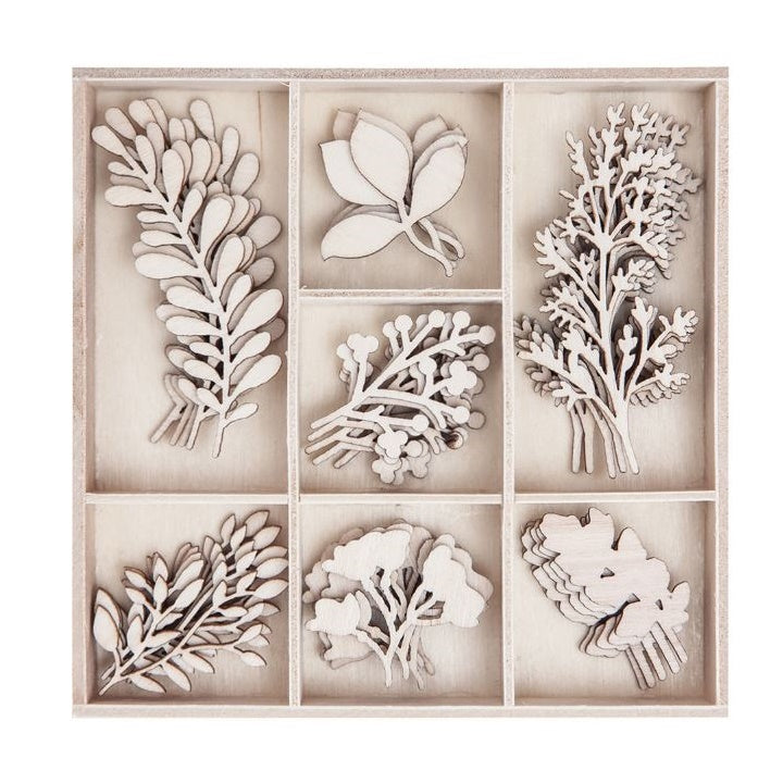 DP Craft houten takjes – 35 stuks