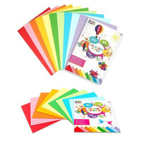 Nassau Basic Craft gekleurd papier, 50 vel, 10 kleuren, 110 g/m²