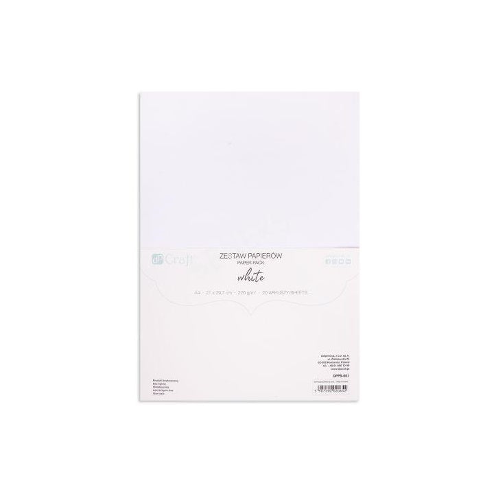 DP Craft gekleurd papier A4, 220 g/m², 20 vel – afbeelding 2