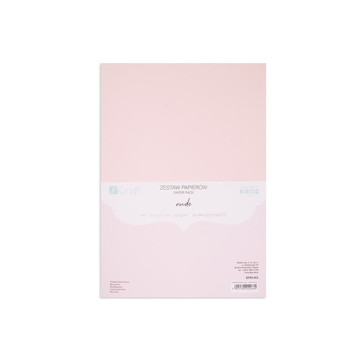 DP Craft gekleurd papier A4, 220 g/m², 20 vel – afbeelding 4