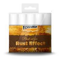 Pentart acrylverfset roesteffect, 5-delig