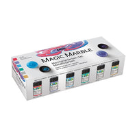 KREUL Magic Marble marmerverf metallic, set 6 × 20 ml