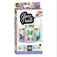 Glasverfset Nassau, 5 kleuren × 20 ml met penseel