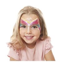 Nassau schminkset met 9 kleuren, 4 schminkpotloden en accessoires – afbeelding 5