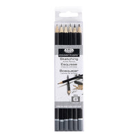 Royal & Langnickel Essentials grafietpotloden, set van 6
