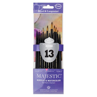 Royal & Langnickel Majestic ronde penselen, set van 13