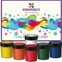 Kompozit CLASSIC gouacheset 6 × 20 ml