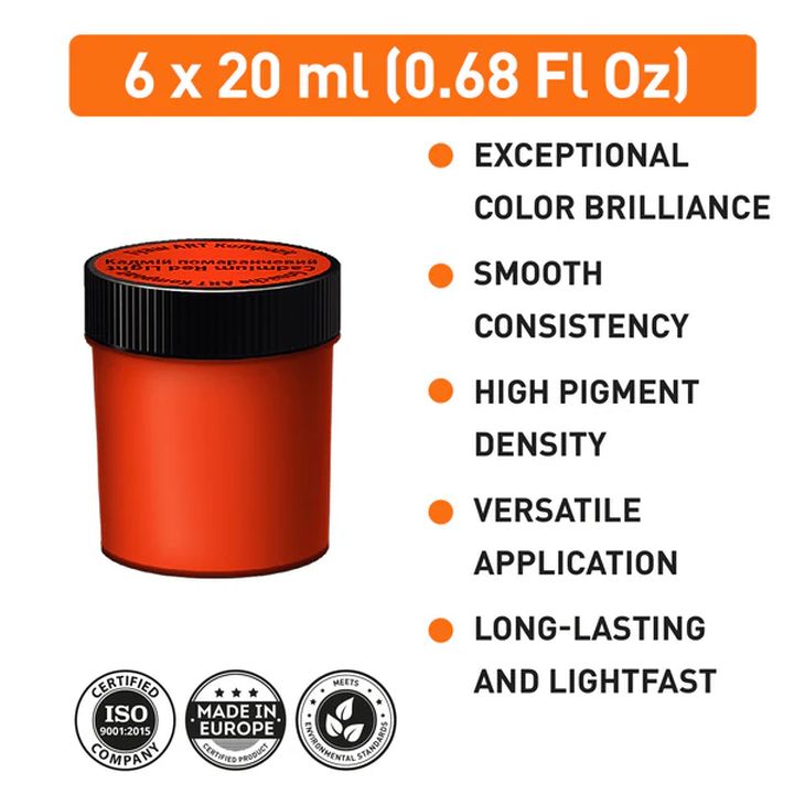 Kompozit CLASSIC gouacheset 9 × 20 ml – afbeelding 3