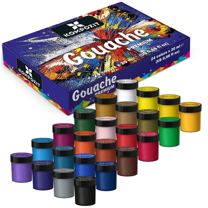 Kompozit PREMIUM ART gouacheset 24 × 20 ml