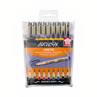 Sakura Pigma Brush brushpennen, set van 9