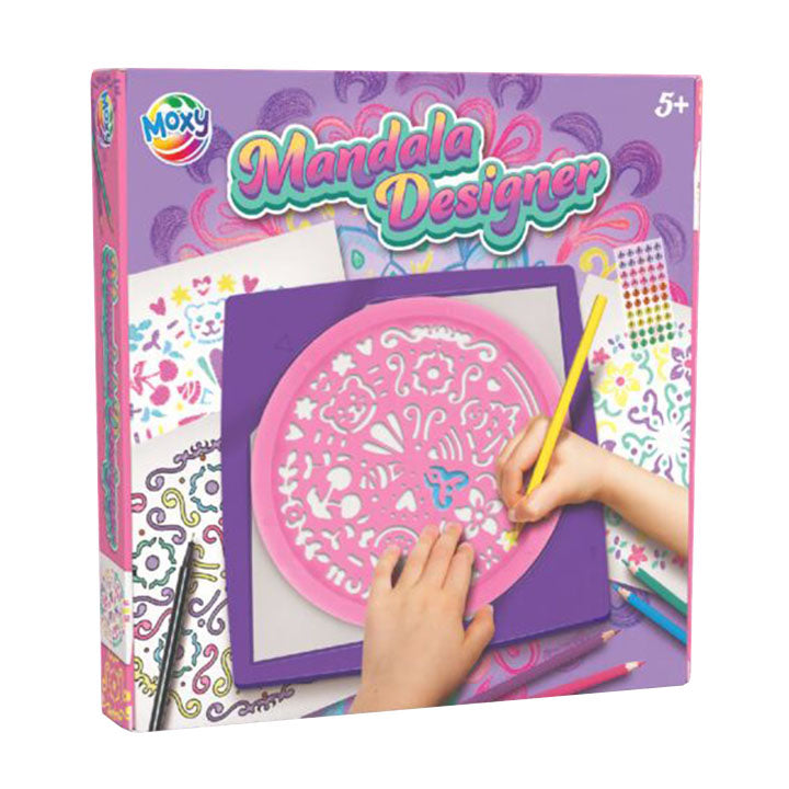 Tekenset Nassau Mandala Designer met sjabloon, 25 × 25 cm