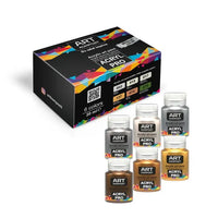 Kompozit ACRYL PRO metallic acrylverfset 6 × 20 ml