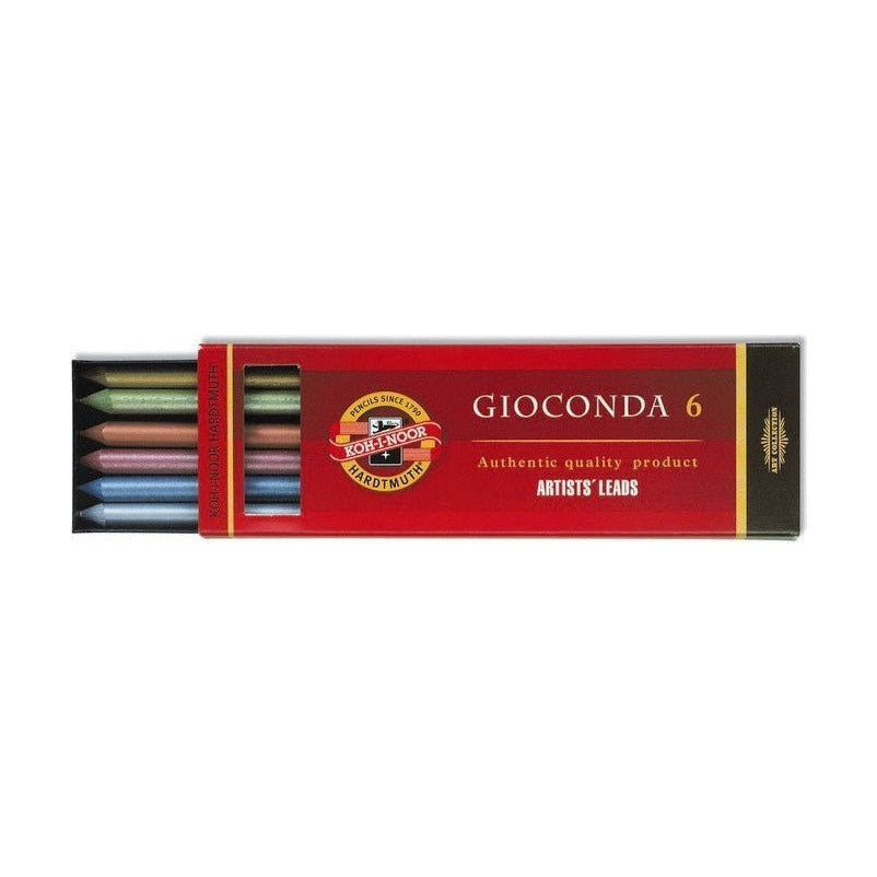 Metallic vullingen Koh-i-noor Gioconda 5,6 mm, set van 6