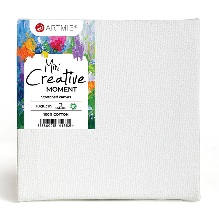 Mini schildersdoeken ARTMiE, set van 5 stuks, 10 × 10 cm – afbeelding 2