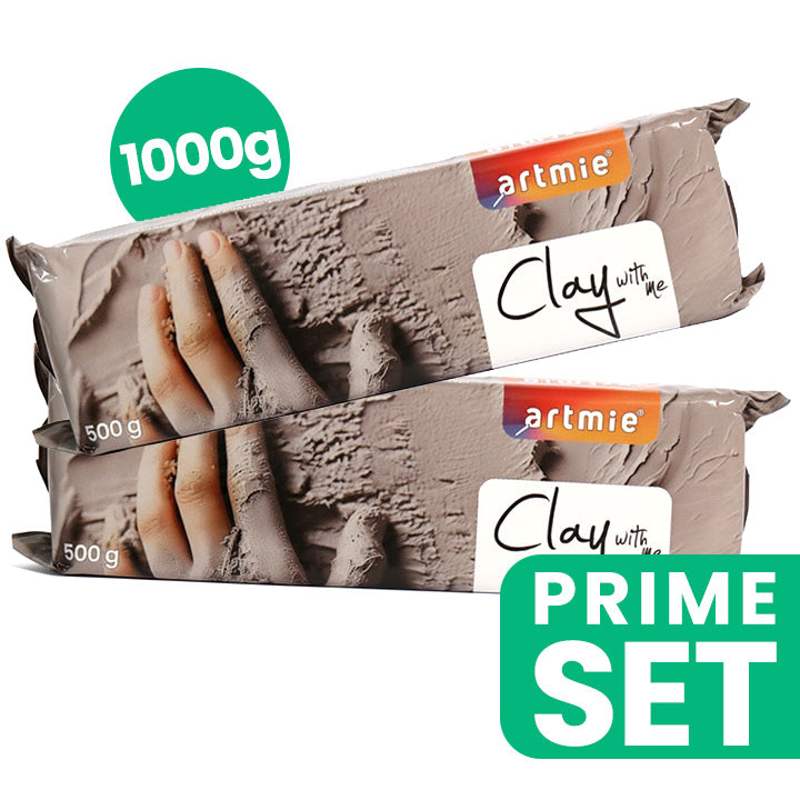 Luchtdrogende klei ARTMiE Clay with me, 2 × 500 g