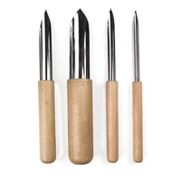 Royal & Langnickel boetseergereedschap voor halve gaten, set van 4