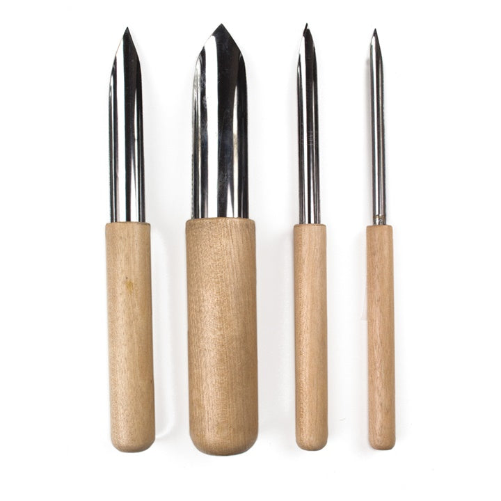 Royal & Langnickel boetseergereedschap voor halve gaten, set van 4