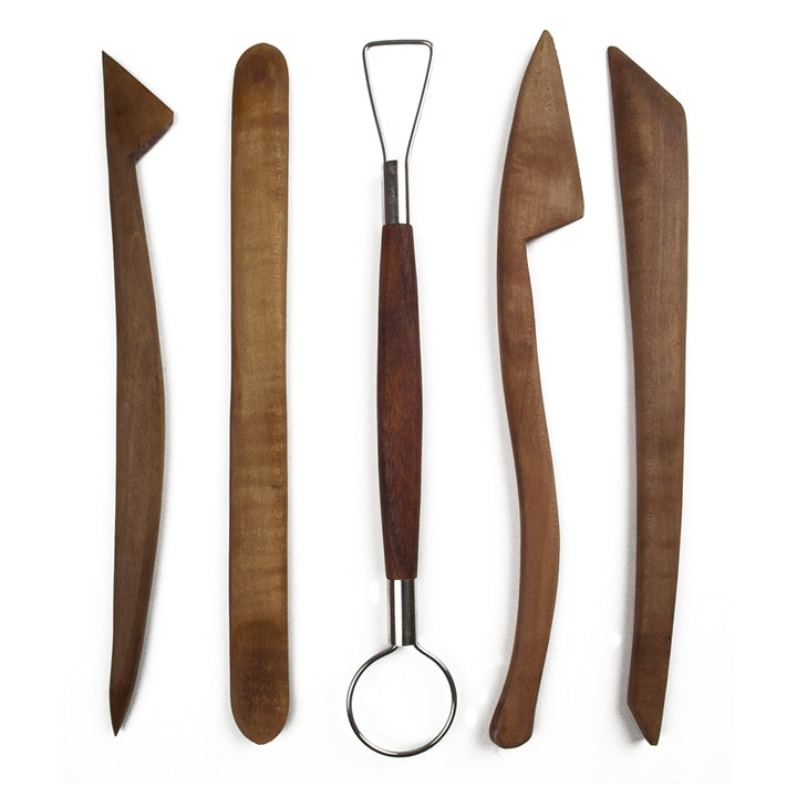 Royal & Langnickel houten boetseergereedschap, set van 5