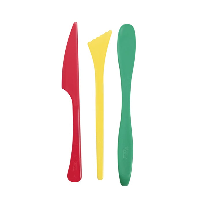 Jovi boetseergereedschap, set van 48 stuks, 3 vormen – afbeelding 2