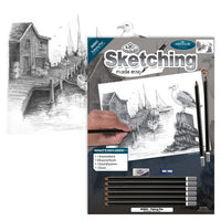 Schetsset Royal & Langnickel Haven met voorbedrukte tekening