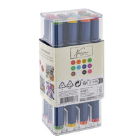 Nassau Fine Art alcoholmarkers met dubbele punt, set van 12 – afbeelding 4
