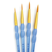Royal & Langnickel Crafter's Choice ronde penselen, set van 4