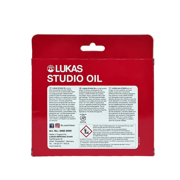 LUKAS Studio olieverfset, 6 × 20 ml – afbeelding 5