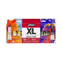 Pébéo Studio XL olieverfset, 10 × 20 ml met penseel