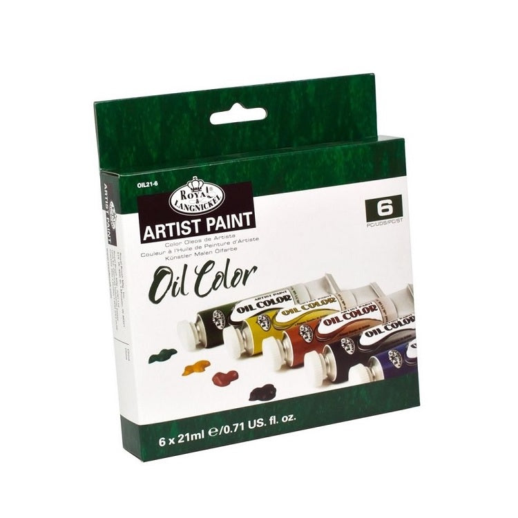 Royal & Langnickel olieverfset, 6 × 21 ml
