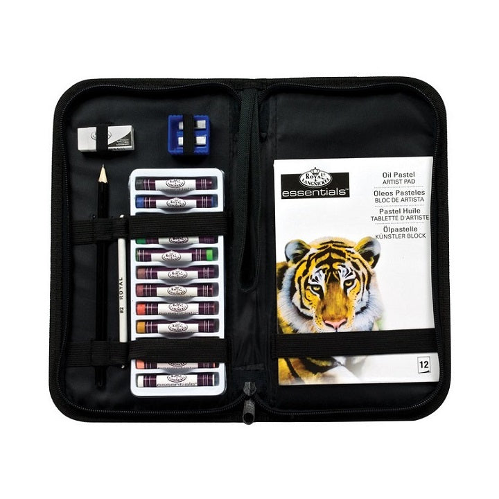 Royal & Langnickel Essentials oliepastels, 18-delig in etui