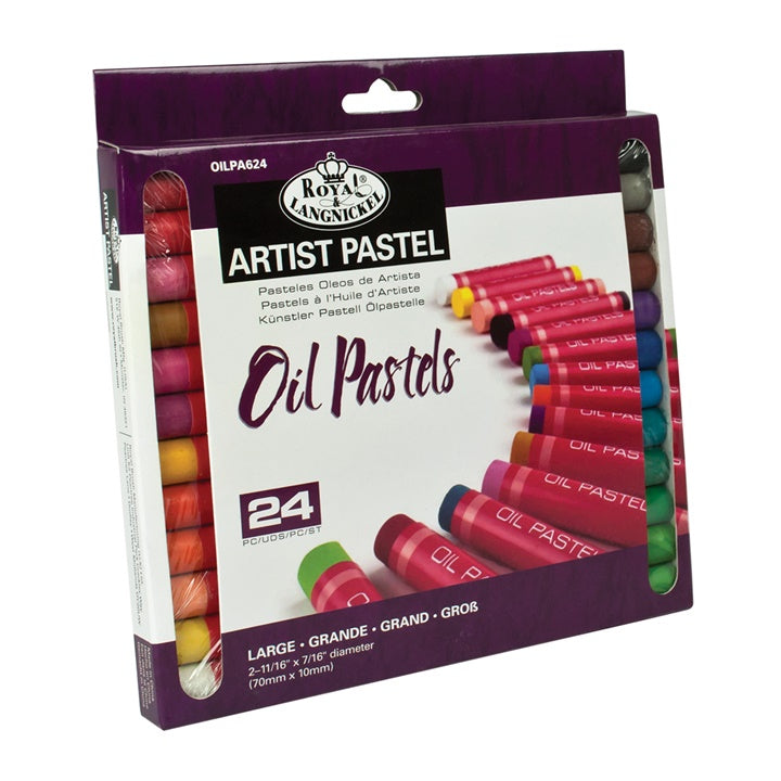 Royal & Langnickel Artist Pastel oliepastels, set van 24