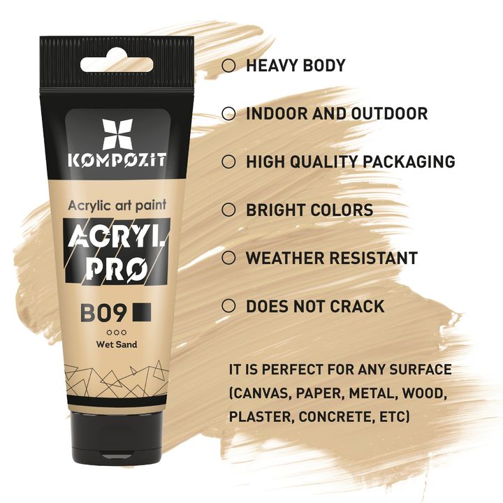 Kompozit ACRYL PRO pastel acrylverfset 20 × 75 ml – afbeelding 5