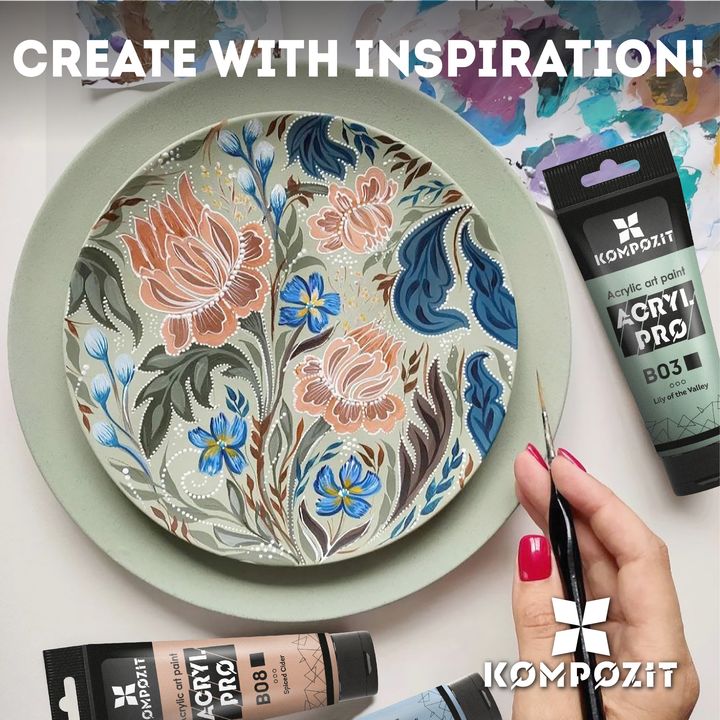 Kompozit ACRYL PRO pastel acrylverfset 20 × 75 ml – afbeelding 7