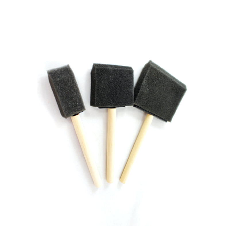 Pentart foampenselen voor grote vlakken, set van 3