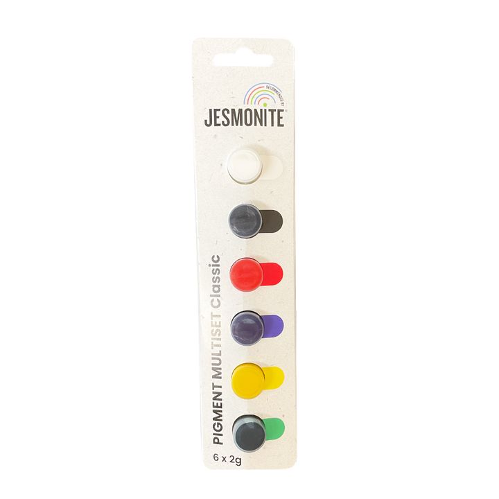 Jesmonite pigmentenset Classic, 6 × 2 g