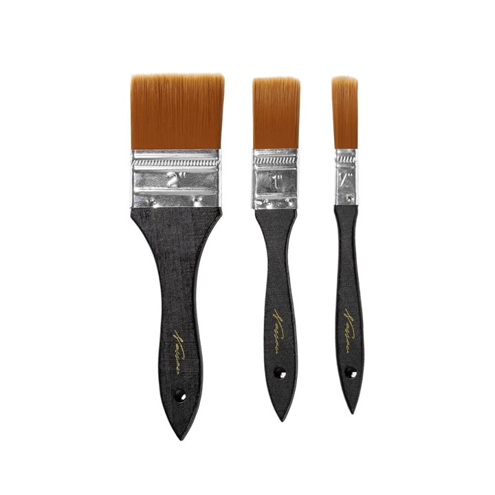Nassau penselenset voor grote vlakken, ½, 1 en 2 inch – afbeelding 3