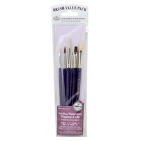 Royal & Langnickel penselenset marterhaar, 7 stuks