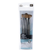 Royal & Langnickel Zen Series 73 penselenset, 5 stuks