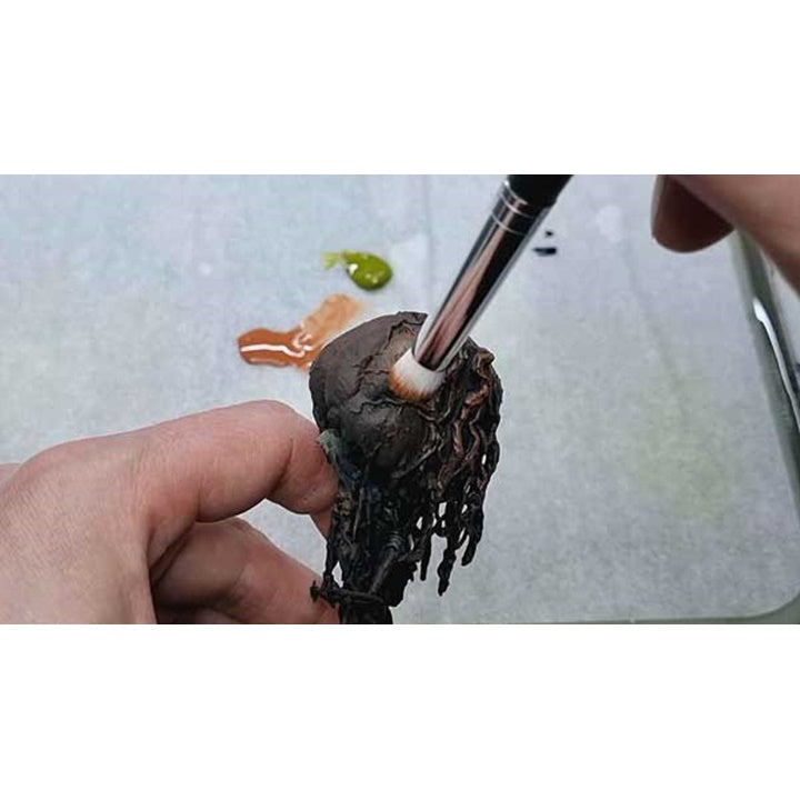 da Vinci Dry Brush 4179 penselenset voor miniaturen, 3 stuks – afbeelding 2