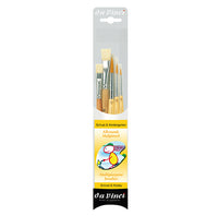 da Vinci Junior 4211 penselenset voor school en hobby, 5 stuks