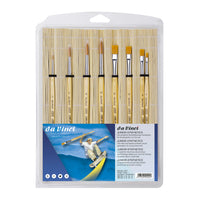 da Vinci Junior 5371 penselenset voor school en hobby, 8 stuks