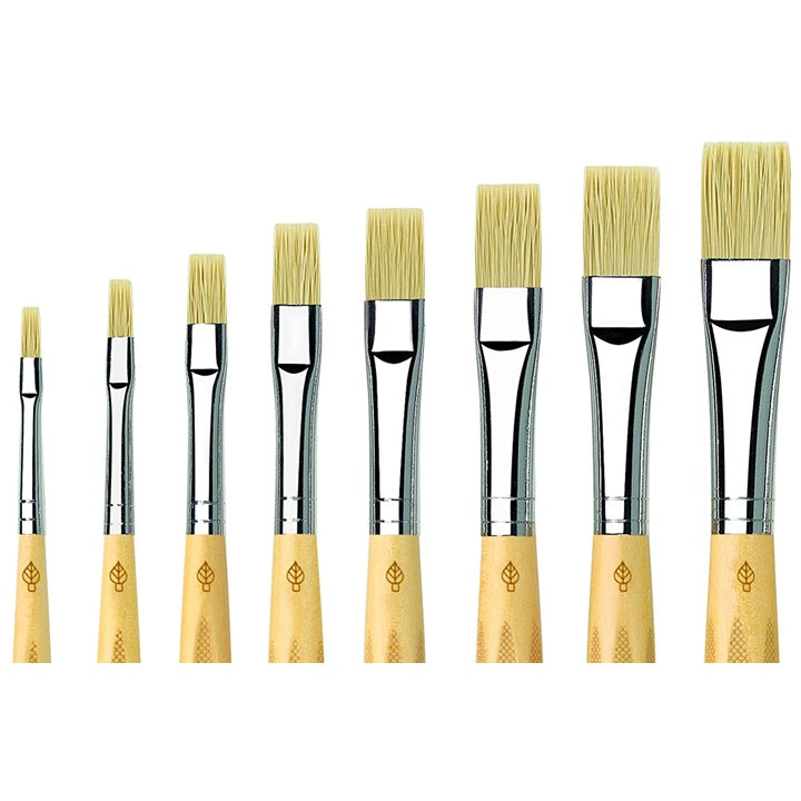 da Vinci Junior Borste 3529 penselenset, 8 platte penselen – afbeelding 3